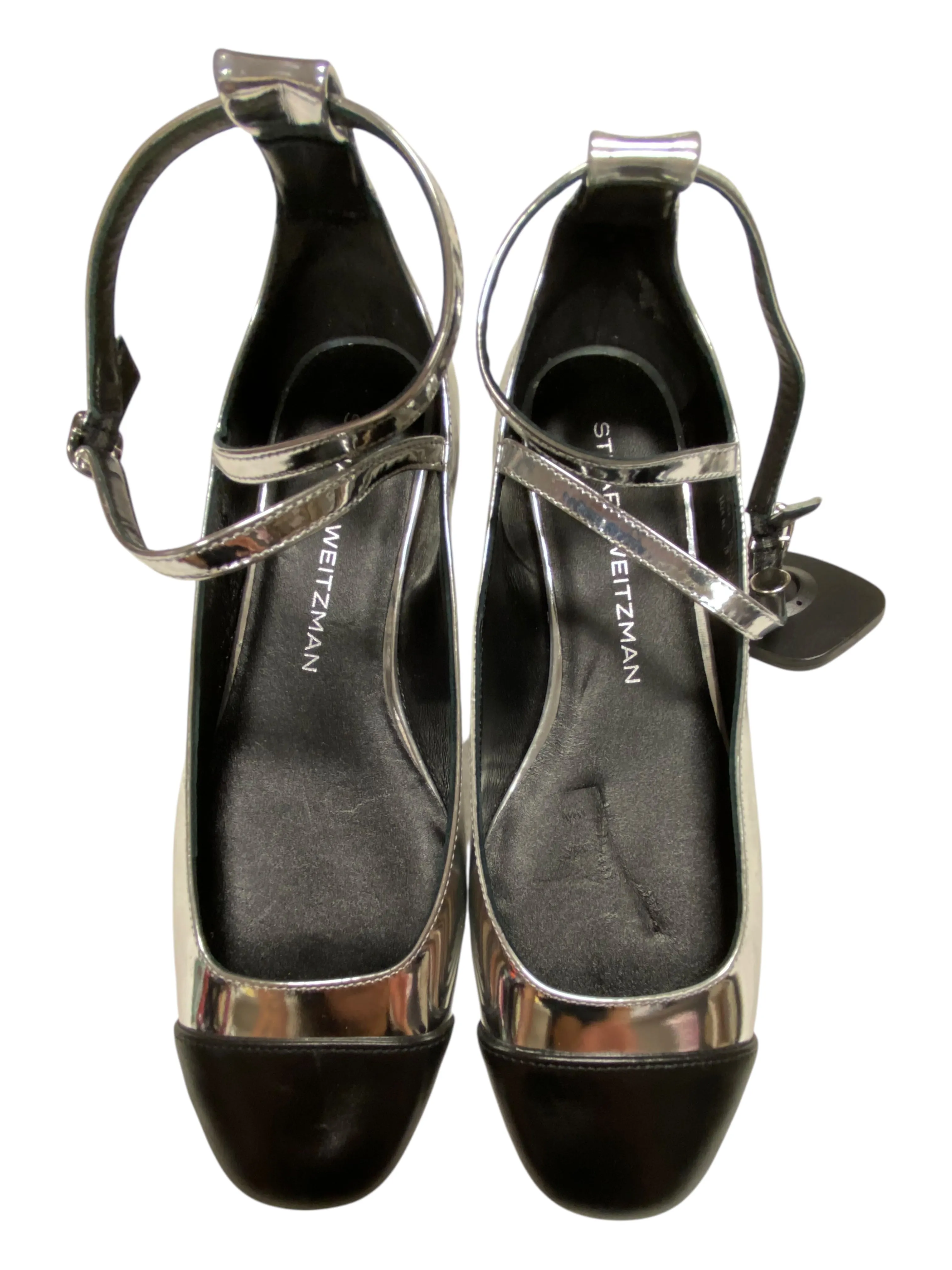 Swim Edge Shoes Designer By Stuart Weitzman In Silver, Size:7