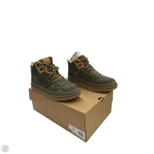 Neutral Glow Boots Designer By Ugg In Green, Size: 12
