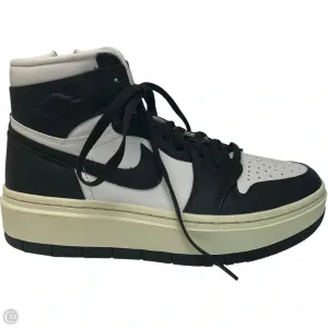 Adult Ease Reinforced Heel Stabilizer Shoes Luxury Designer By Jordan In Black & White, Size: 9.5