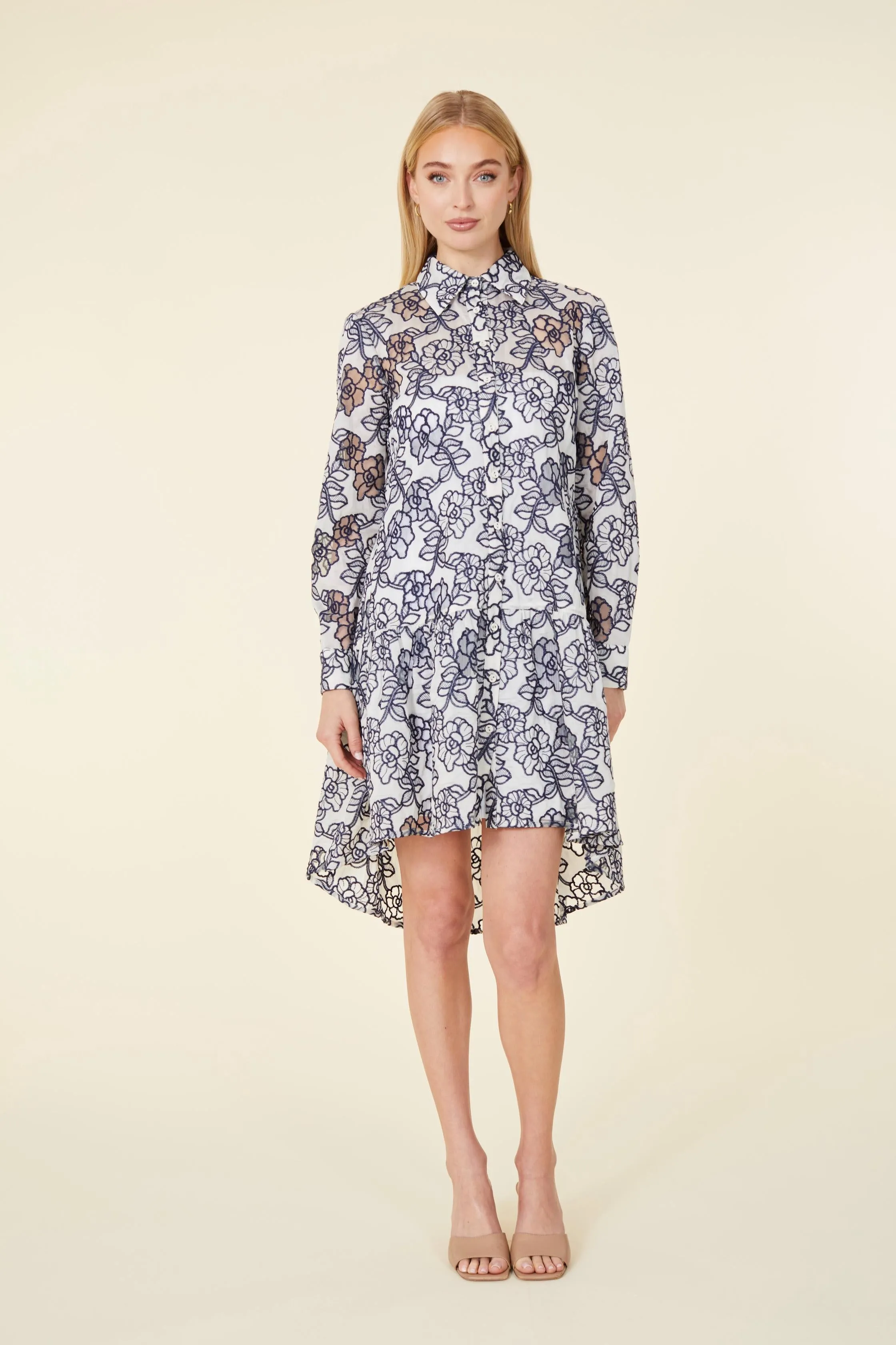 Floral Embroidered Dress