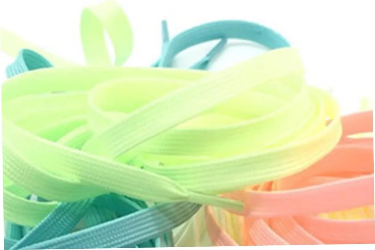 Fluorescent Shoe Laces Reflective Laces Elastic Shoe Laces for Elastic Laces for Sneakers Shoes Laces