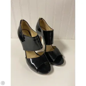 Sandals Luxury Designer By Jimmy Choo In Black, Size: 6 Non Weighted Movement