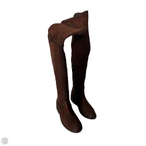 Slip Resistant Traction Boots Designer By Frye In Brown, Size: 5.5