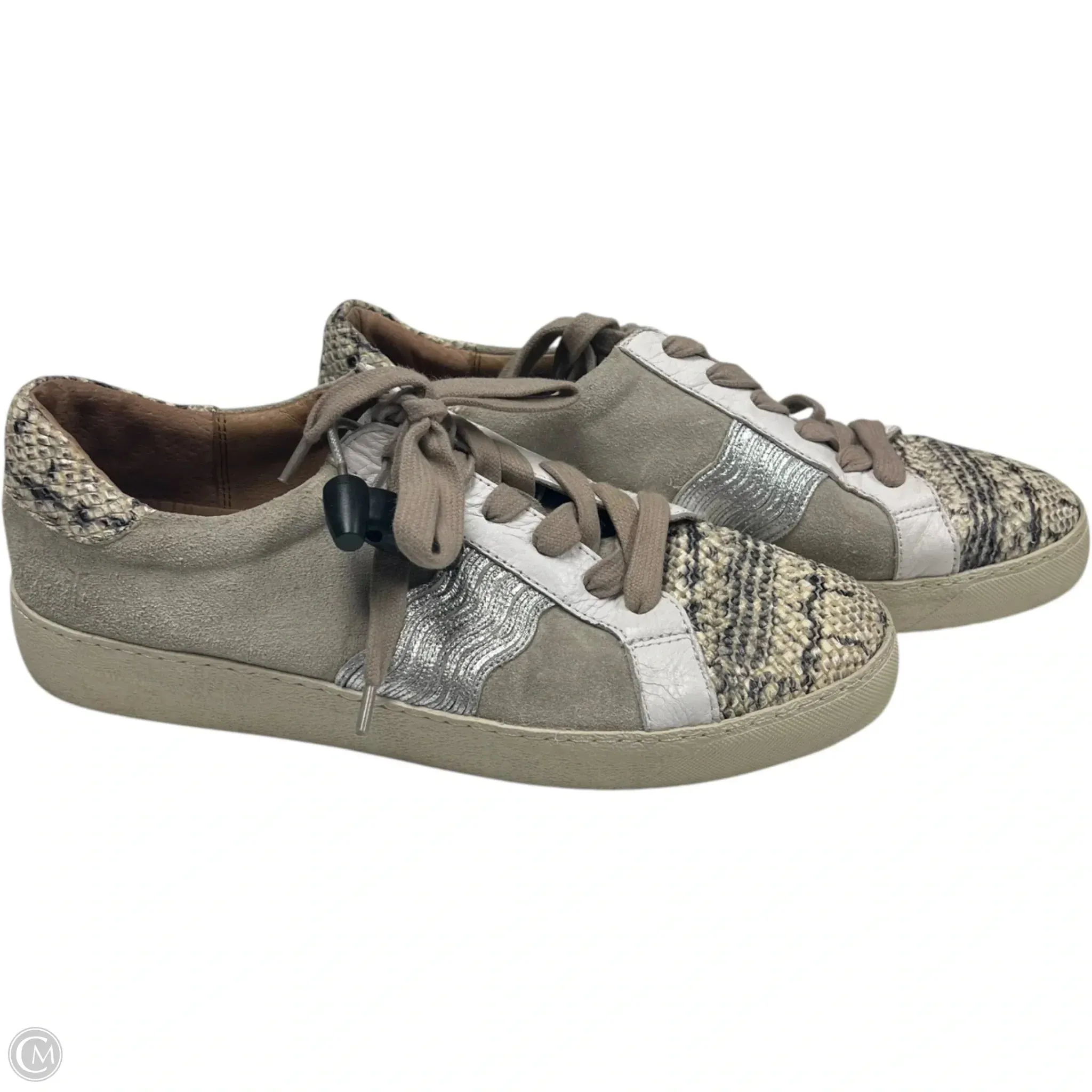 Secure Shoes Designer By Frye In Beige, Size: 10