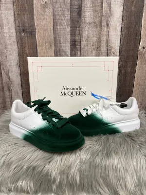 ventilation channels All Day Rainy Day Shoes Luxury Designer By Alexander Mcqueen In Green & White, Size: 8