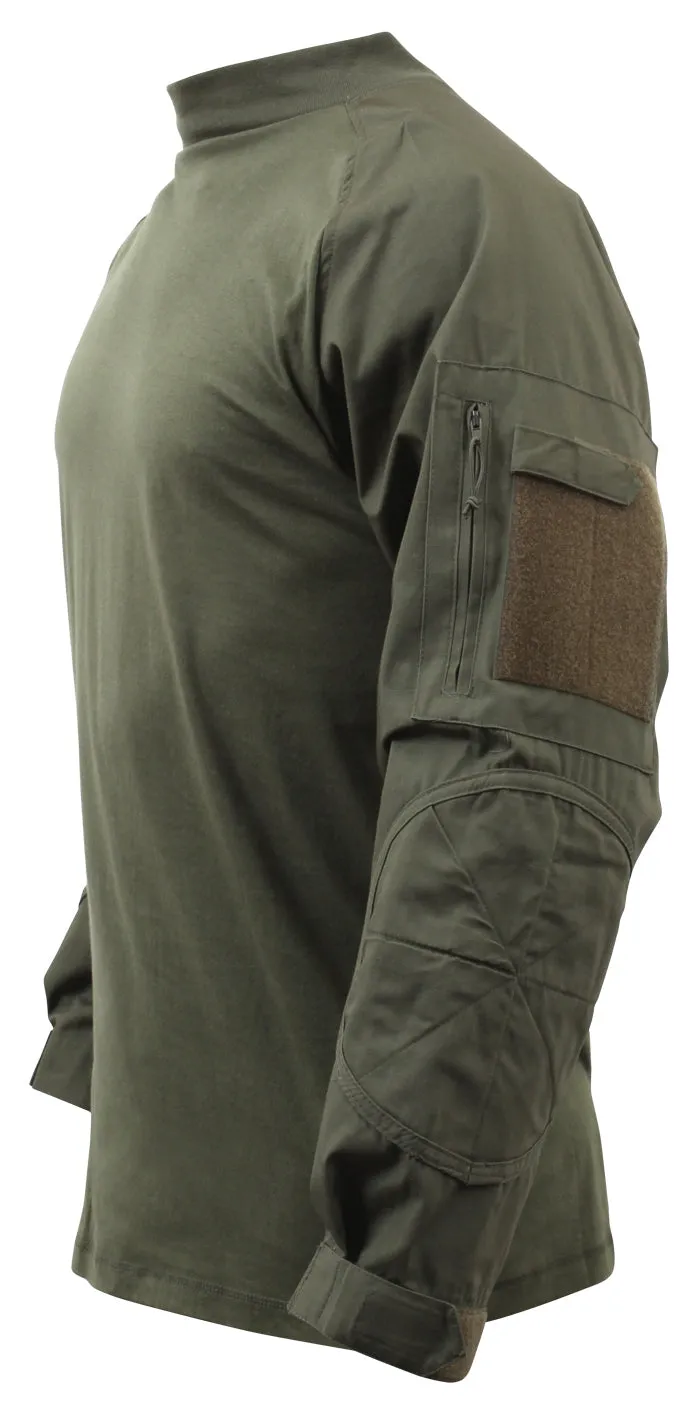FR Fire Retardant Combat Shirt- Olive Drab