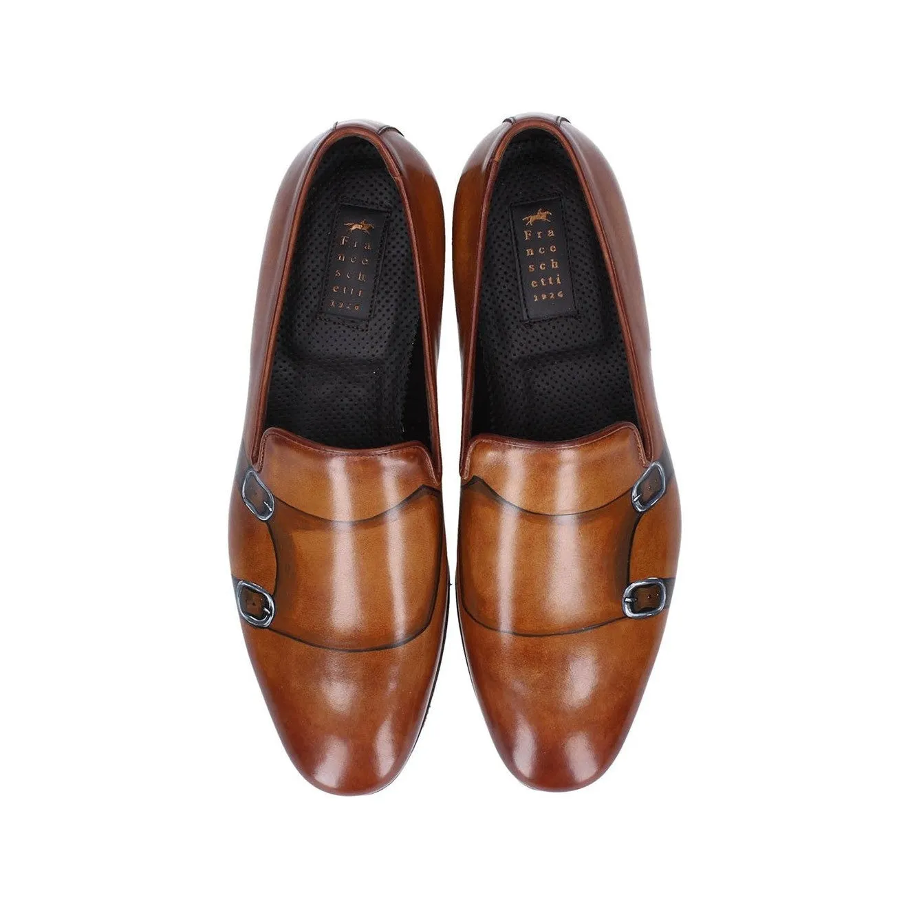 Franceschetti Fabrizio Men's Shoes Calf-Skin Leather Slipper Loafers (FCCT1073)