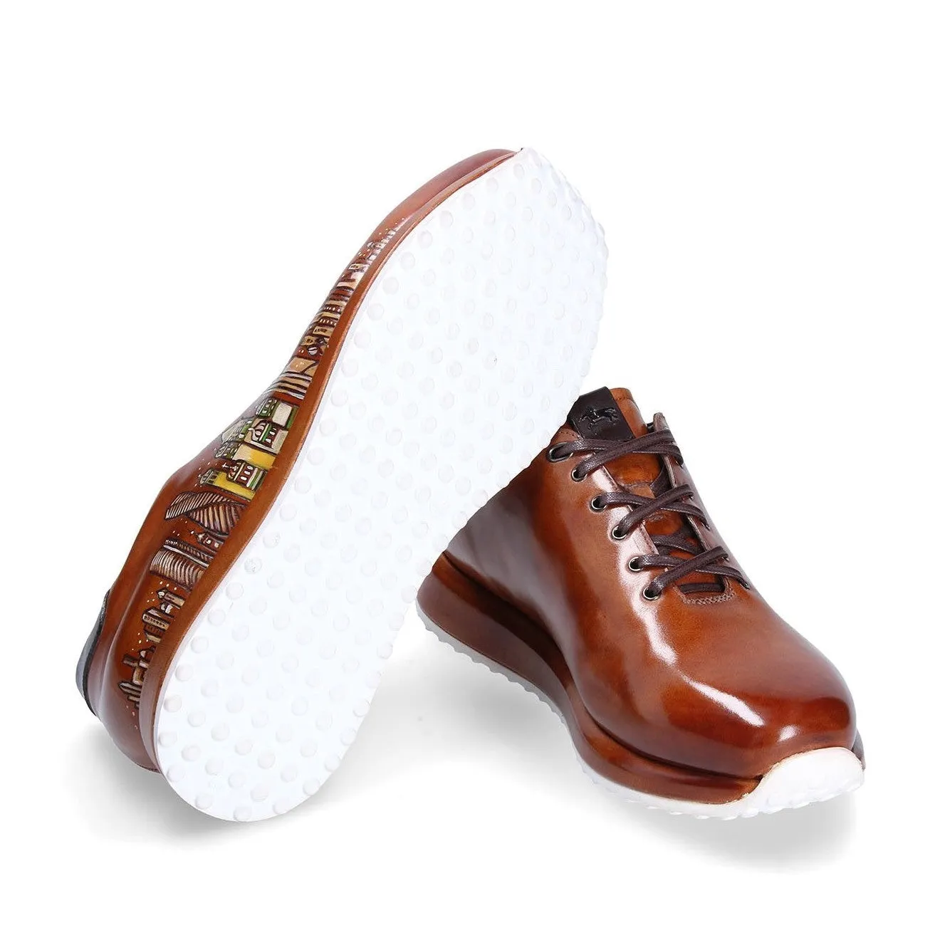 Franceschetti Moscow Men's Shoes Calf-Skin Leather Casual Sneakers (FCCT1077)