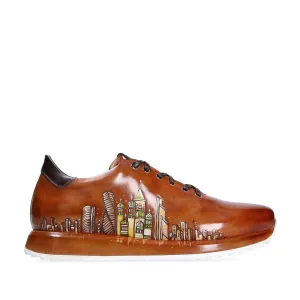 Franceschetti Moscow Men's Shoes Calf-Skin Leather Casual Sneakers (FCCT1077)