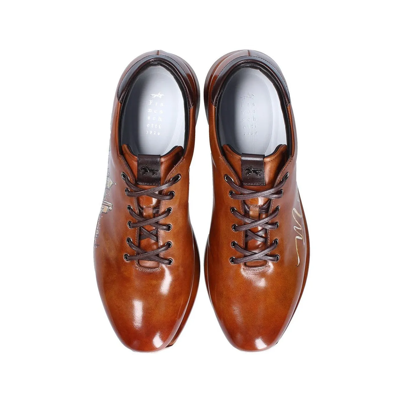 Franceschetti Moscow Men's Shoes Calf-Skin Leather Casual Sneakers (FCCT1077)