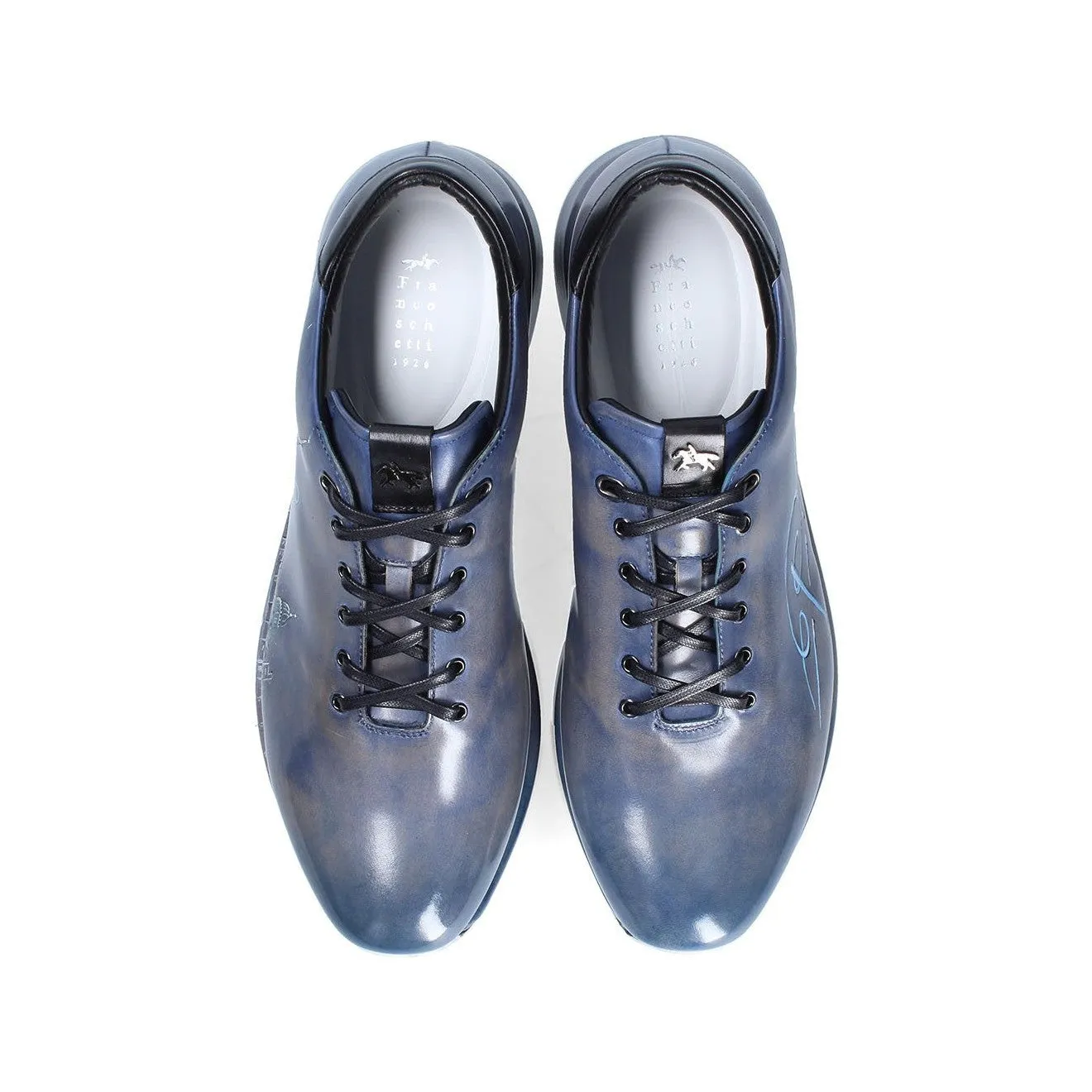 Franceschetti Paris Men's Shoes Calf-Skin Leather Casual Sneakers (FCCT1076)