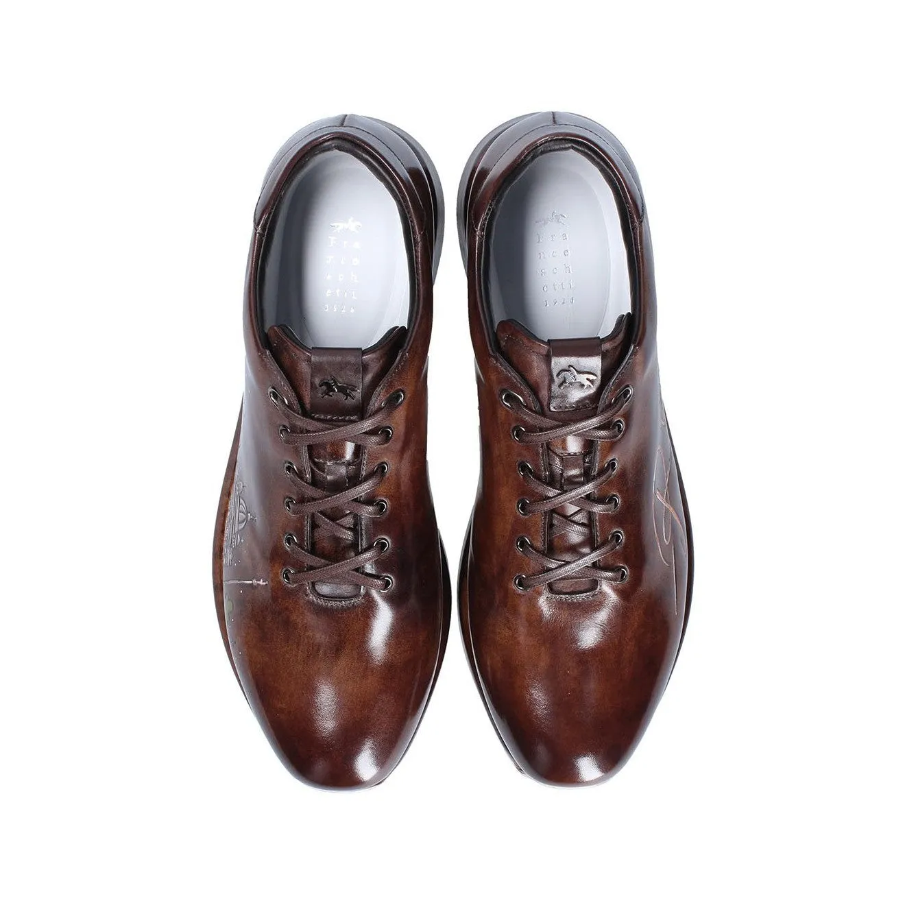 Franceschetti Rome Men's Shoes Calf-Skin Leather Casual Sneakers (FCCT1075)