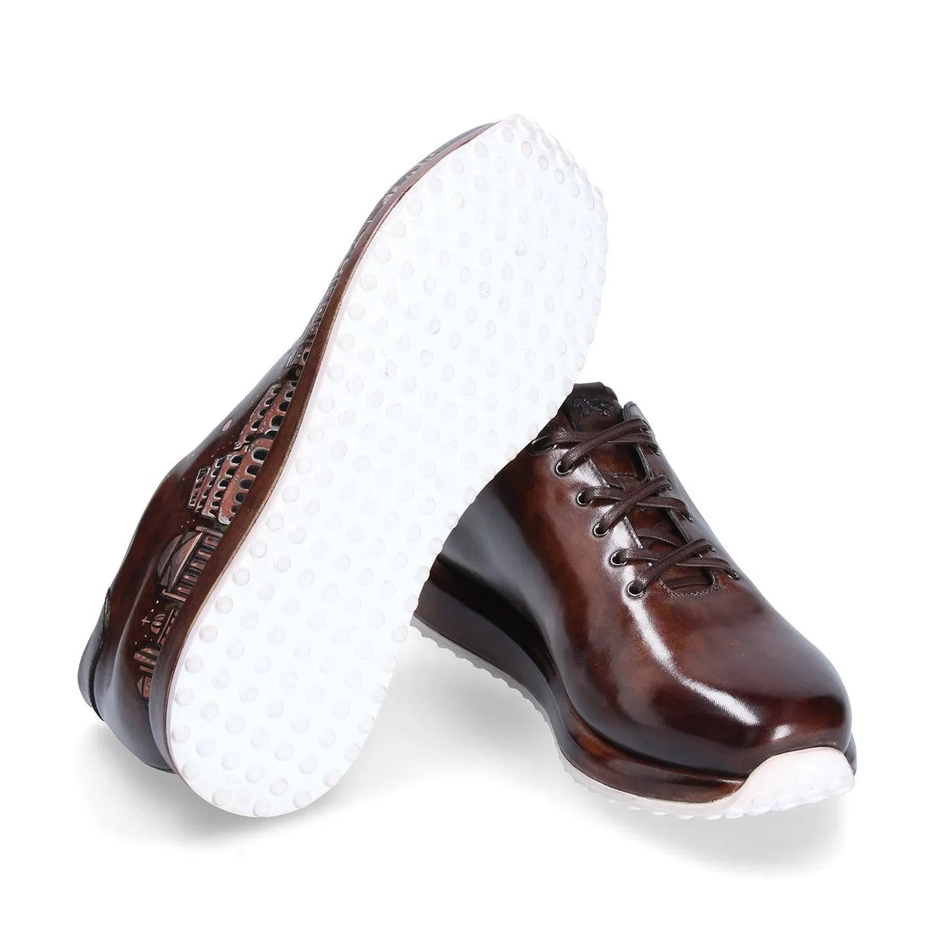 Franceschetti Rome Men's Shoes Calf-Skin Leather Casual Sneakers (FCCT1075)