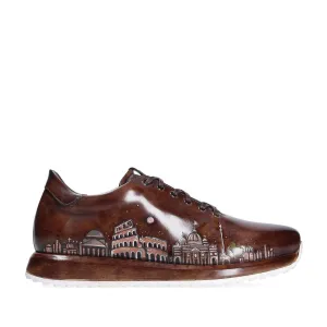 Franceschetti Rome Men's Shoes Calf-Skin Leather Casual Sneakers (FCCT1075)