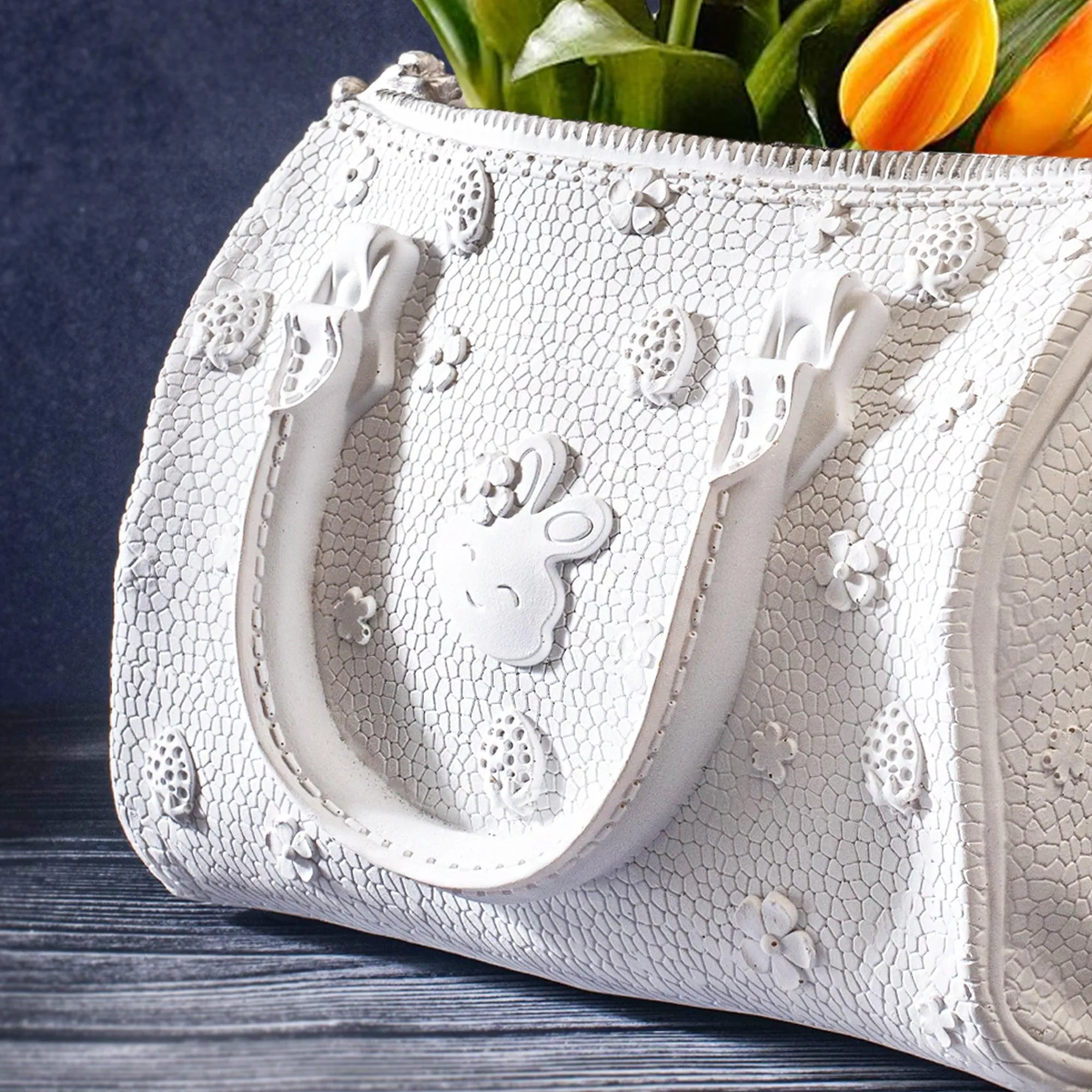 French couture Bag Vase