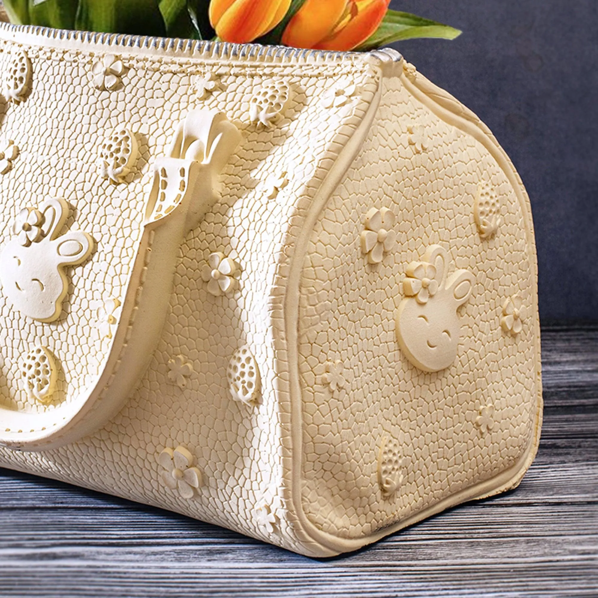 French couture Bag Vase