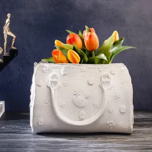 French couture Bag Vase