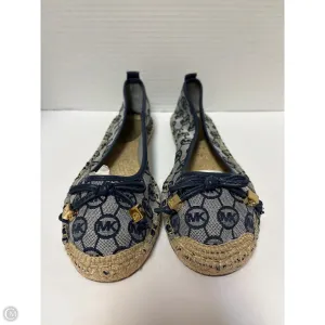 Shoes Designer By Michael Kors In Blue, Size: 9 Calm Tone