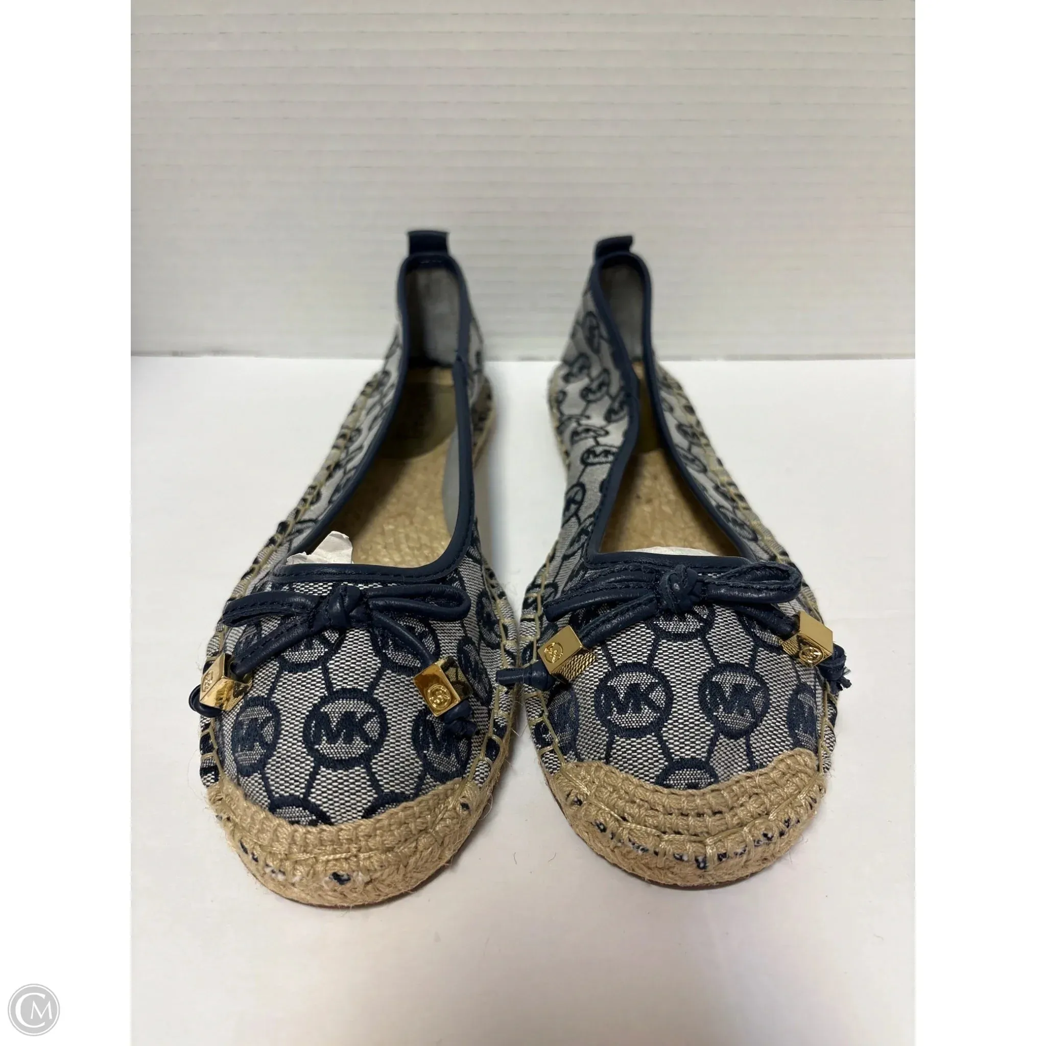 Shoes Designer By Michael Kors In Blue, Size: 9 Calm Tone