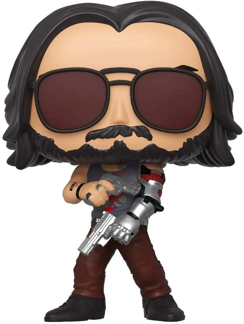 Funko Pop! Games: Cyberpunk 2077 - Johnny Silverhand with Gun