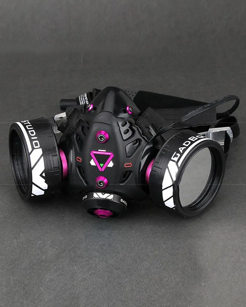 Futuristic Glowing Cyberpunk Led Mask