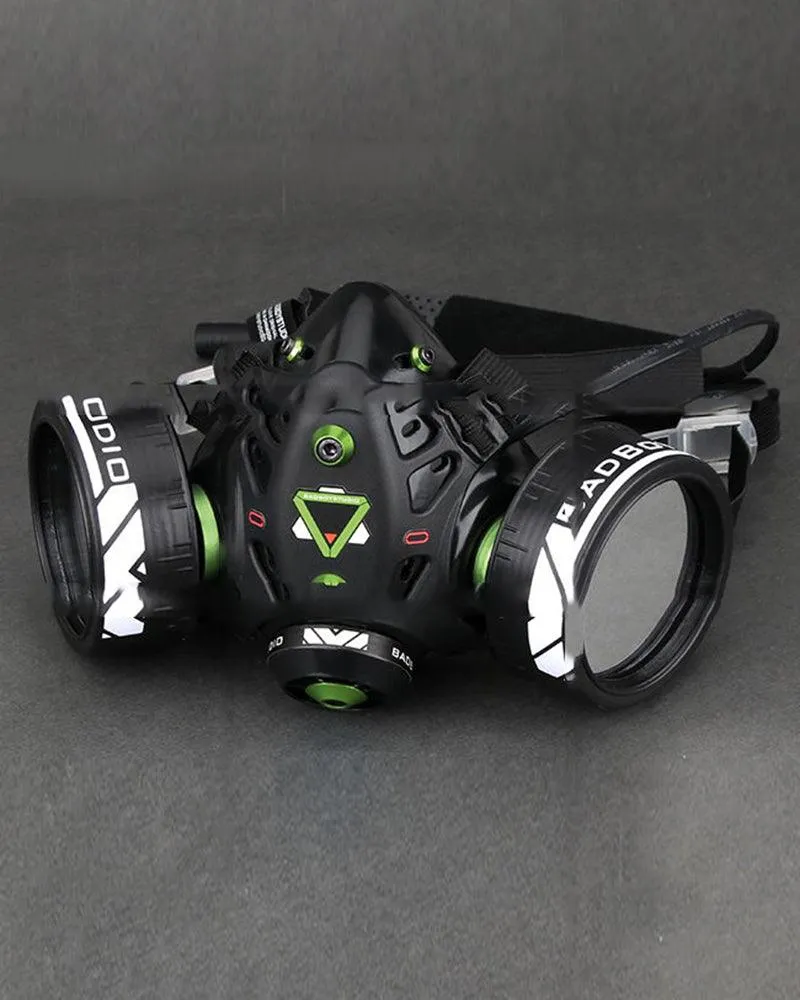 Futuristic Glowing Cyberpunk Led Mask