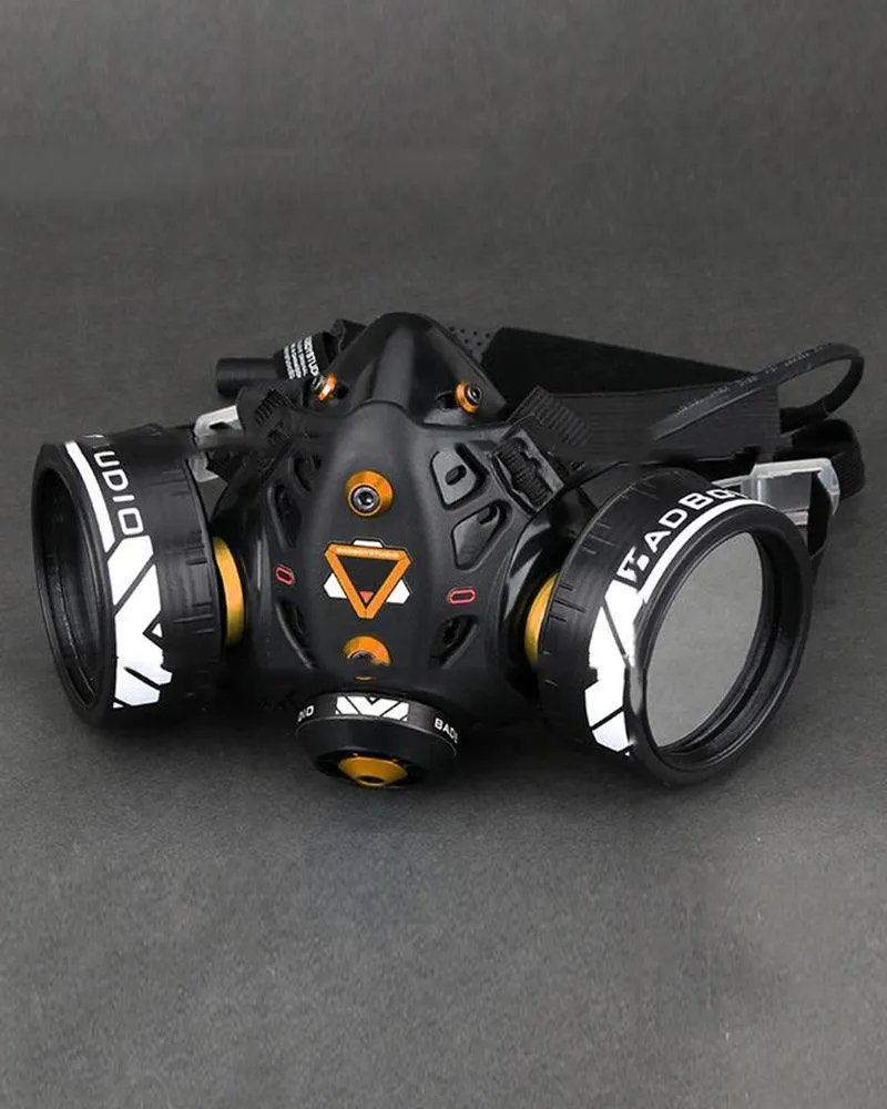 Futuristic Glowing Cyberpunk Led Mask