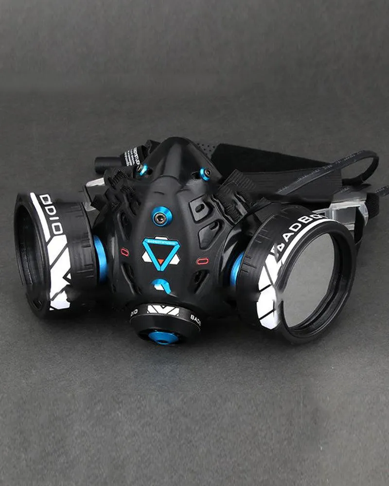 Futuristic Glowing Cyberpunk Led Mask