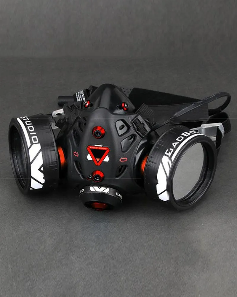 Futuristic Glowing Cyberpunk Led Mask