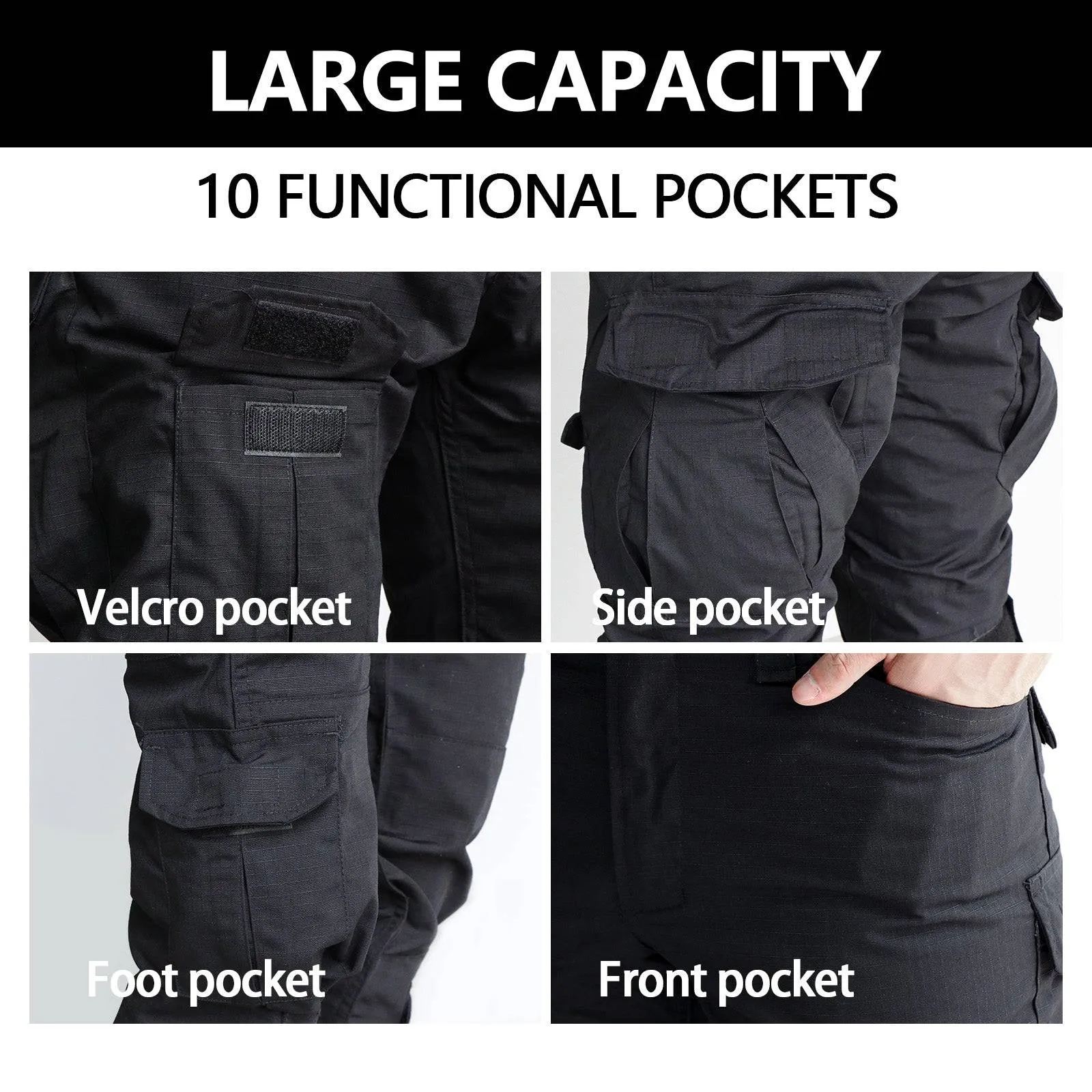 G3 Pro Men’s Combat Tactical Pants w/ Internal Knee Pads