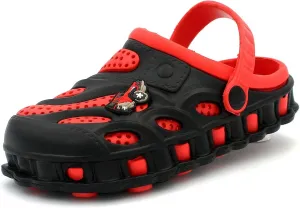 Garden Clogs Shoes for Boys Kids Toddler Slip-On Casual Two-Tone Slipper Sandals