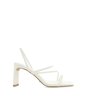 GENNA - WHITE Chic Sandals Black Glam