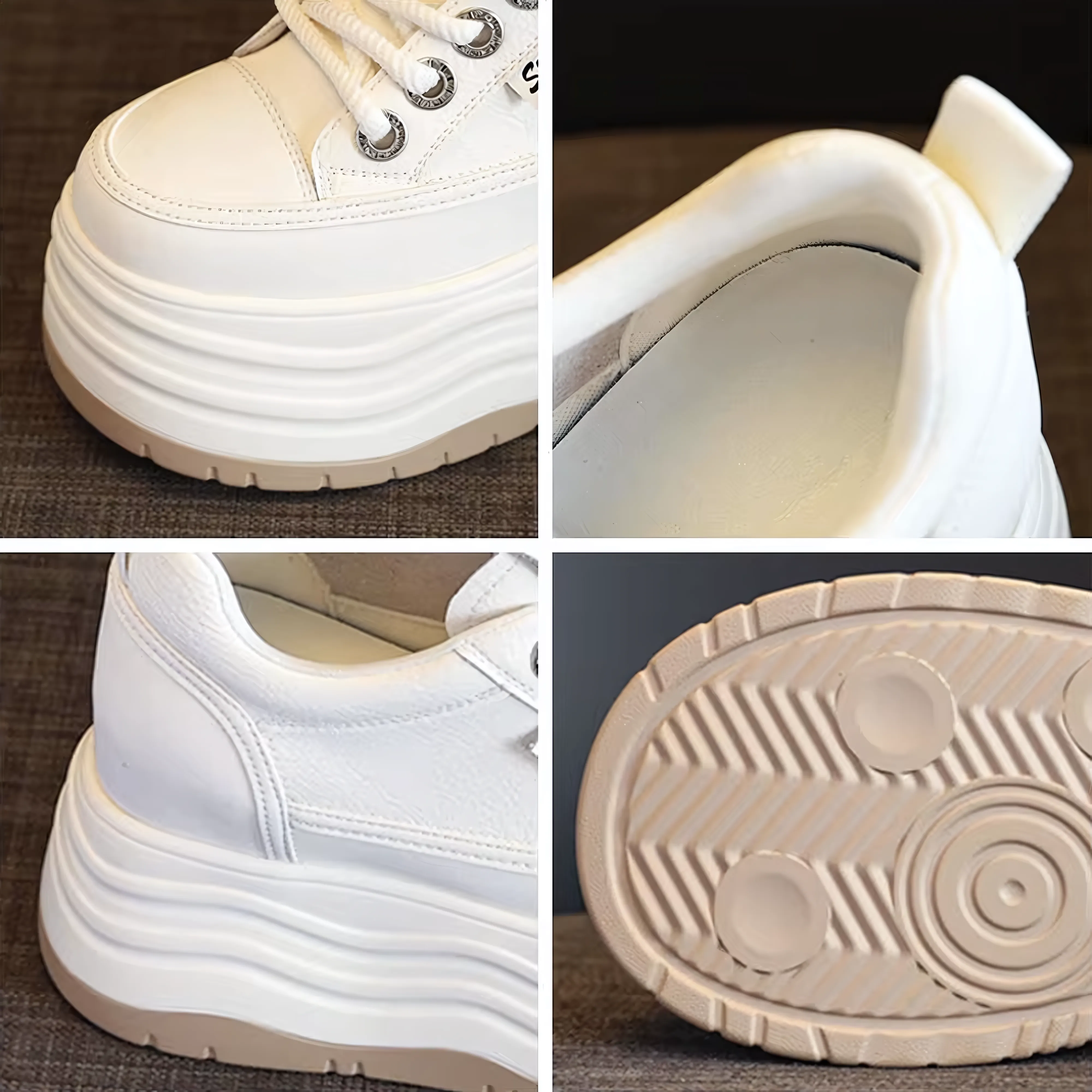 Genuine leather High Quality Chunky Sneaker