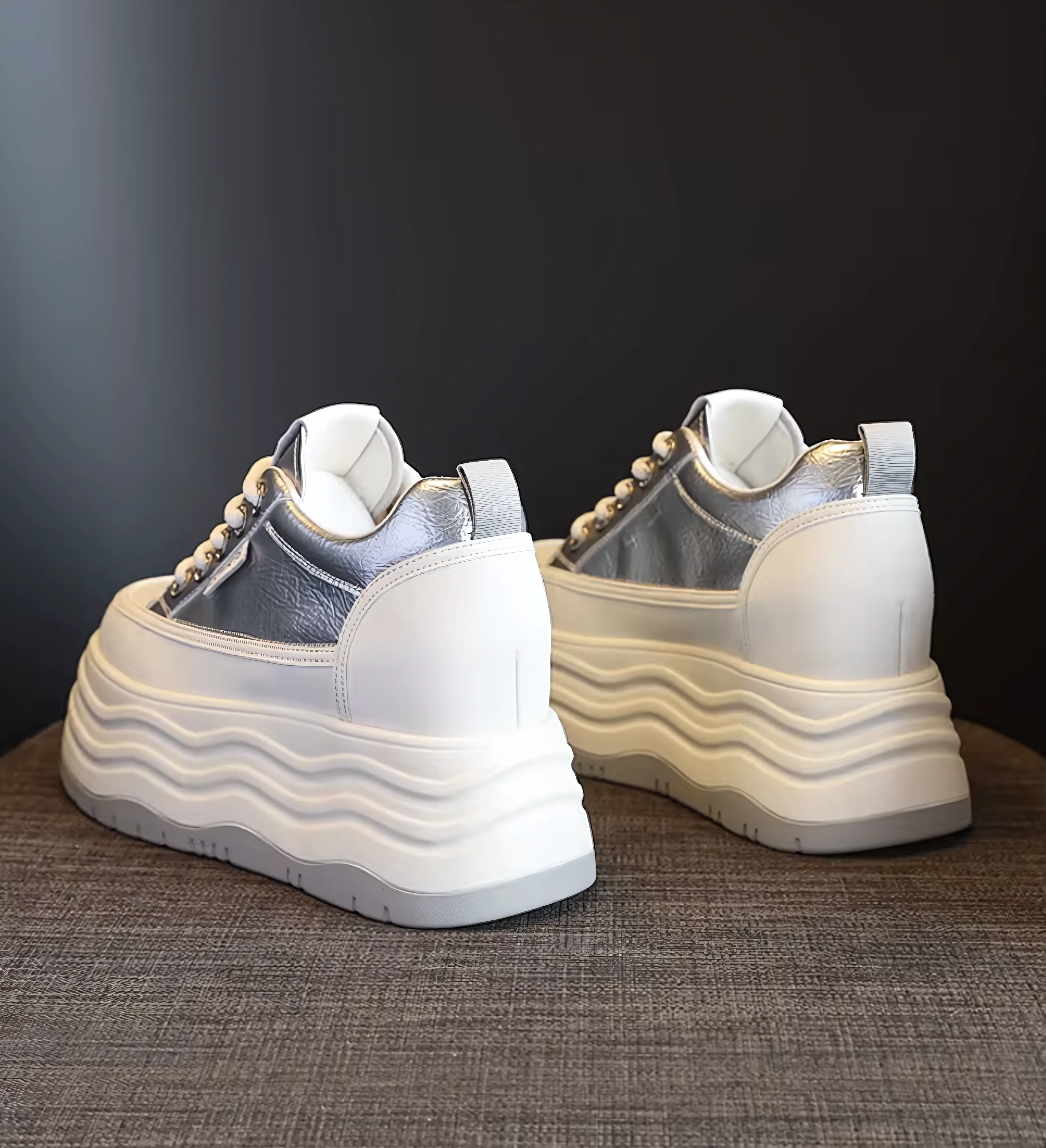 Genuine leather High Quality Chunky Sneaker