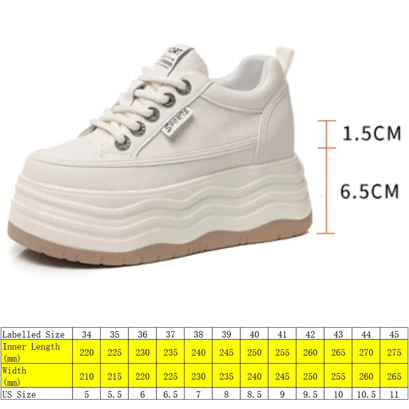 Genuine leather High Quality Chunky Sneaker