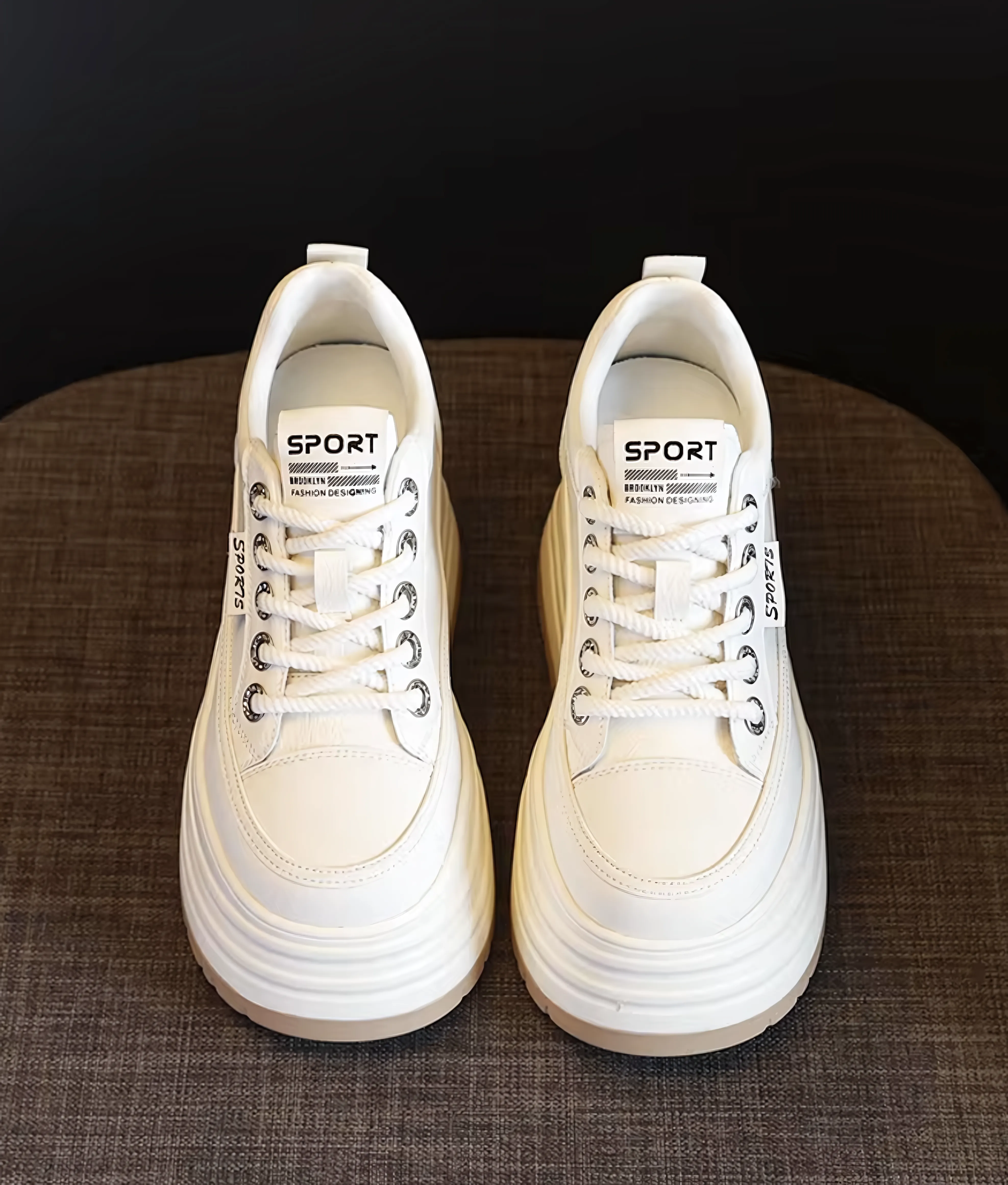 Genuine leather High Quality Chunky Sneaker