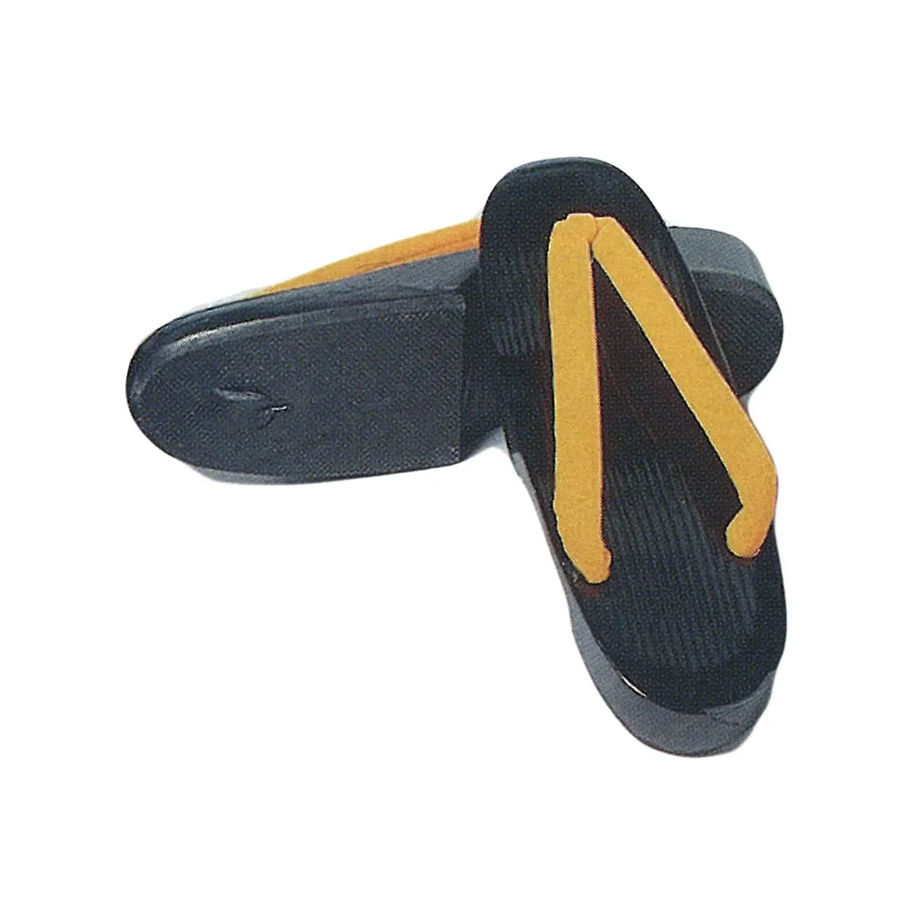 Geta Black Rubber Outsole
