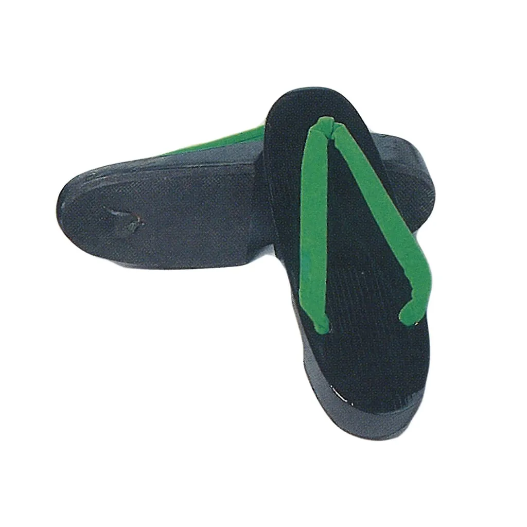 Geta Black Rubber Outsole