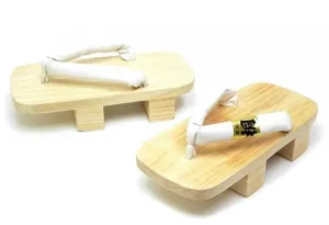Geta Sandals - Kiri (White)