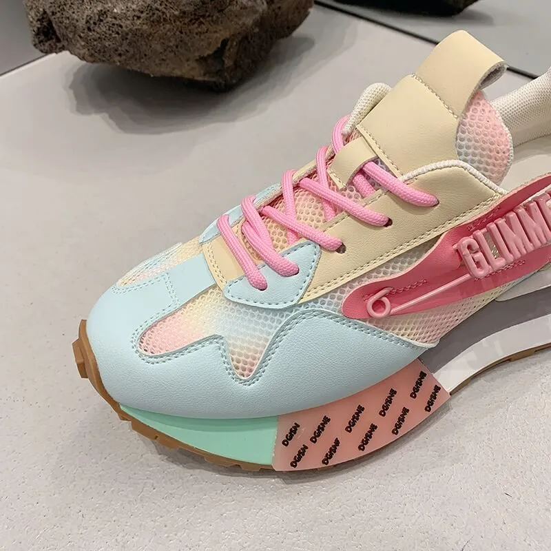 Glimmed women sneakers best chunky shoes for women 2022