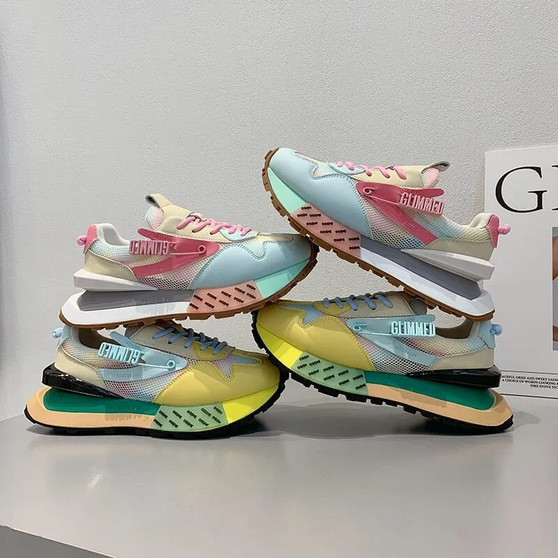 Glimmed women sneakers best chunky shoes for women 2022