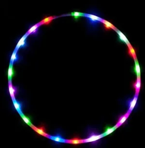 Glow in Dark LED Lights Hula Hoop