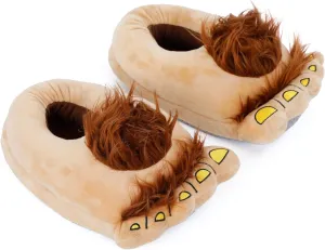 GNEGNI Novelty Winter Warm Slippers, Big Feet Monster Costume Slippers for Men Women Kids Indoor