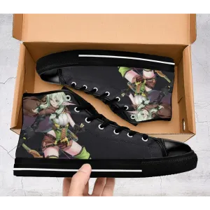 Goblin Slayer High Elf Archer Kakoiii Shoes High Top Sneakers for Kids and Adults