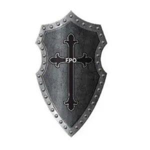 God & Goddess Medieval Crossbone Shield