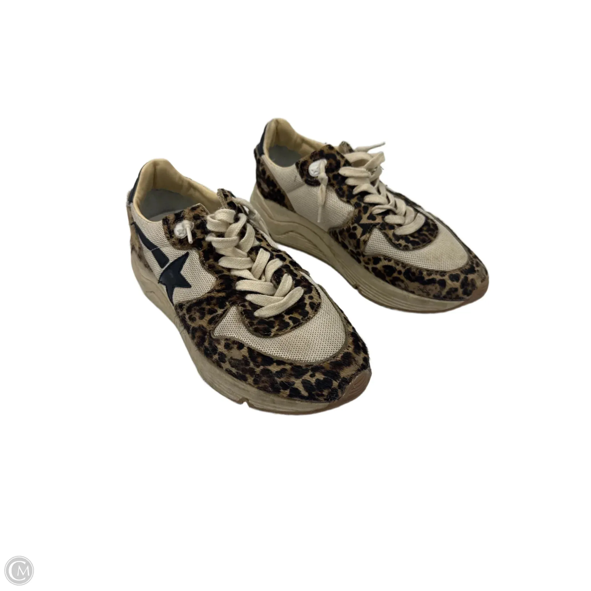 Golden Goose Running Luxury Designer Trainers, Size: 9 (39) Cushioned Footbed