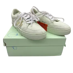 Reinforced toe cap Shoes Luxury Designer By Off-White In Green, Size:10.5