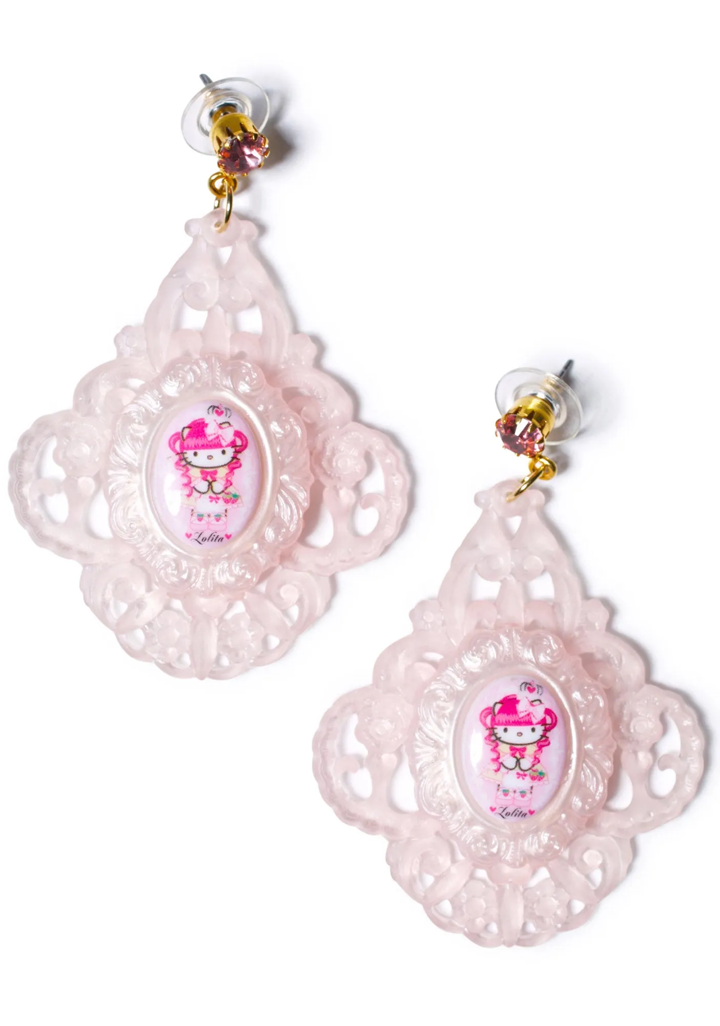 Gothic Lolita Baroque Earrings