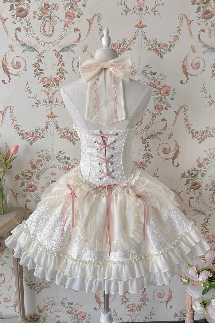 Gothic Lolita Dress Cross-Hime Halterneck Lolita Jumper Dress