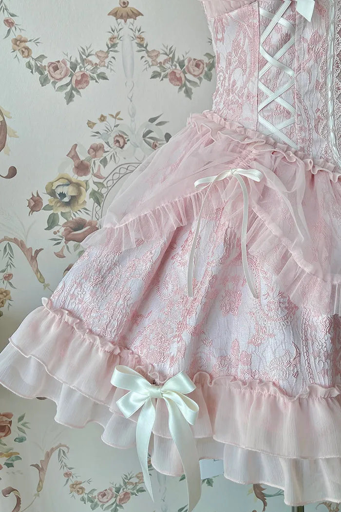Gothic Lolita Dress Cross-Hime Halterneck Lolita Jumper Dress